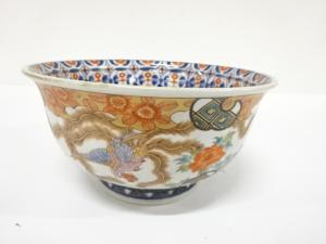 古伊万里　染錦　大鉢